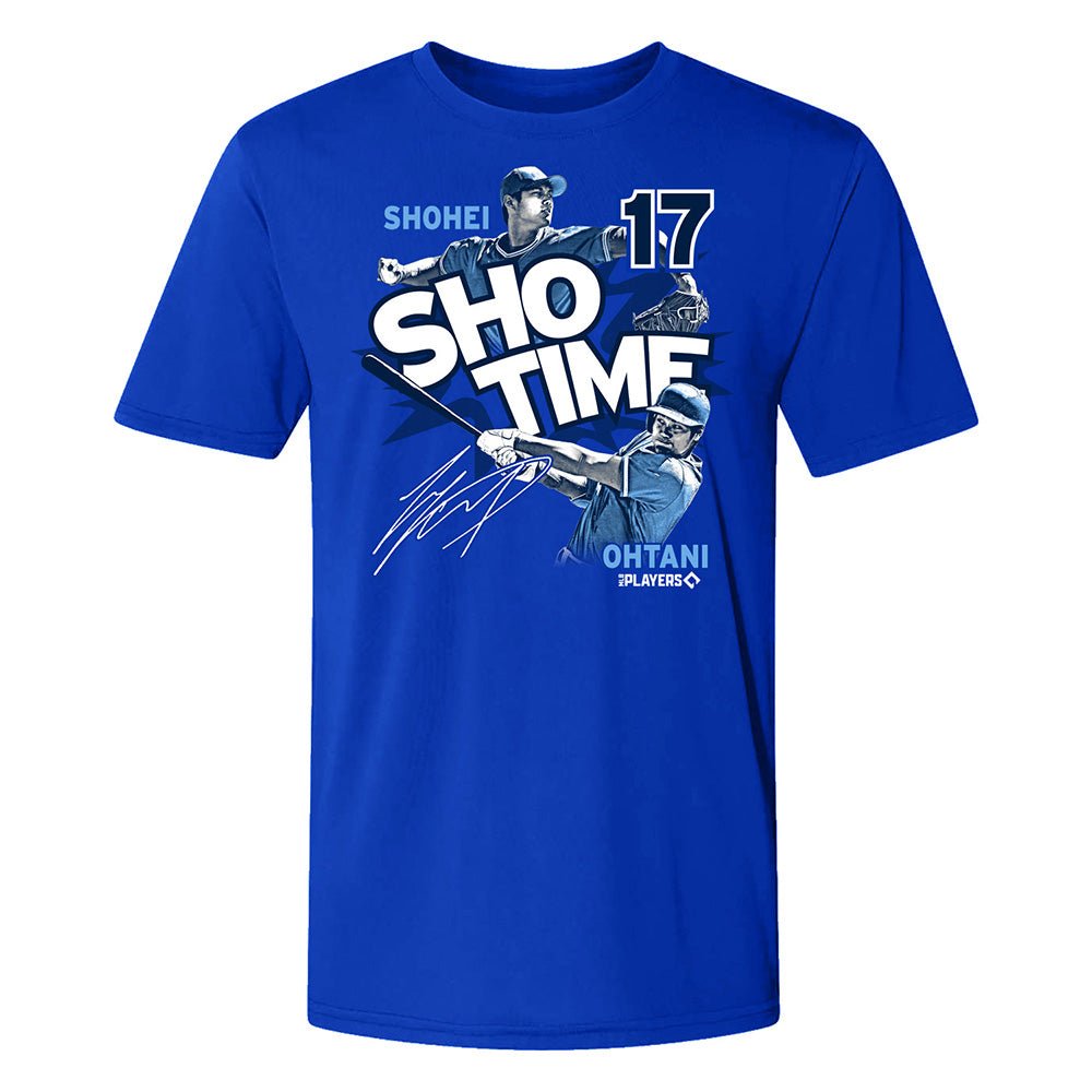 SHOHEI OHTANI 大谷翔平 - SHO TIME / Dodgers Blue / Tシャツ / メンズ - PGS